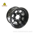 6/139.7 Spoke 16 Inch Black Suv Steel Wheel